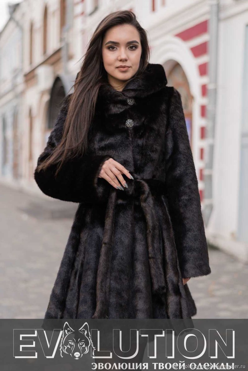 Visone Mink шуба норковая