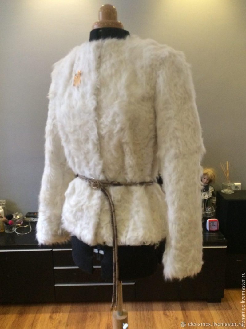 Шуба из меха козлика virtuale fur collection
