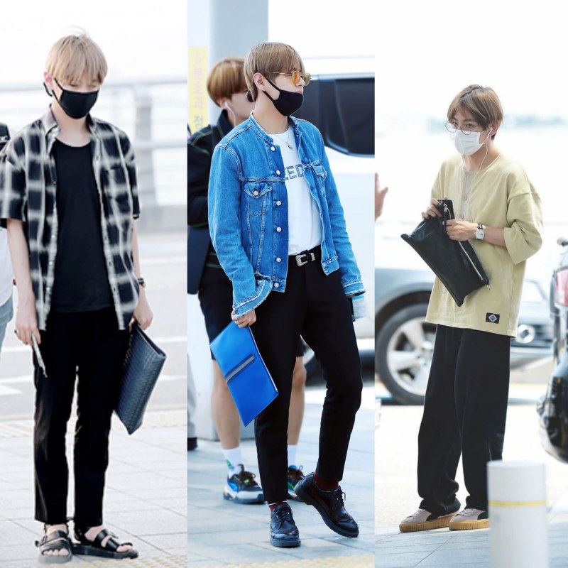 Стиль Тэхена из BTS