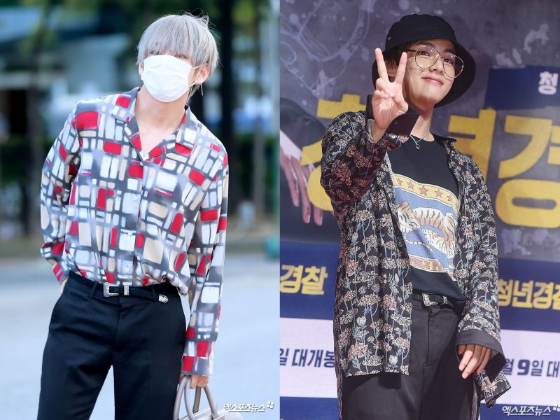 Стиль v BTS