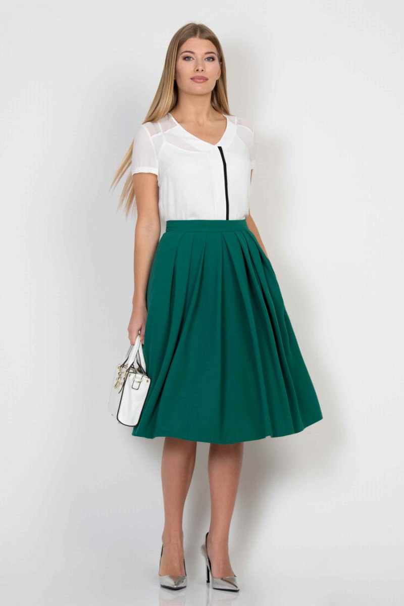 Emka Fashion юбка зеленая