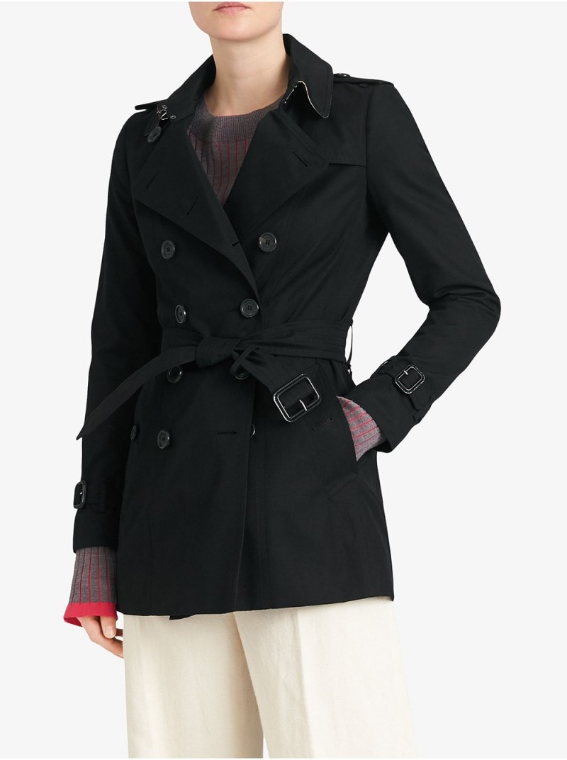 Тренч Burberry черный