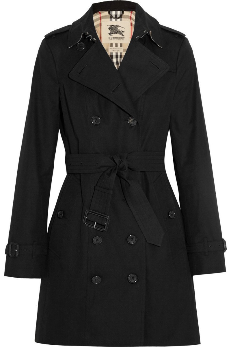 Тренч плащ черный Burberry