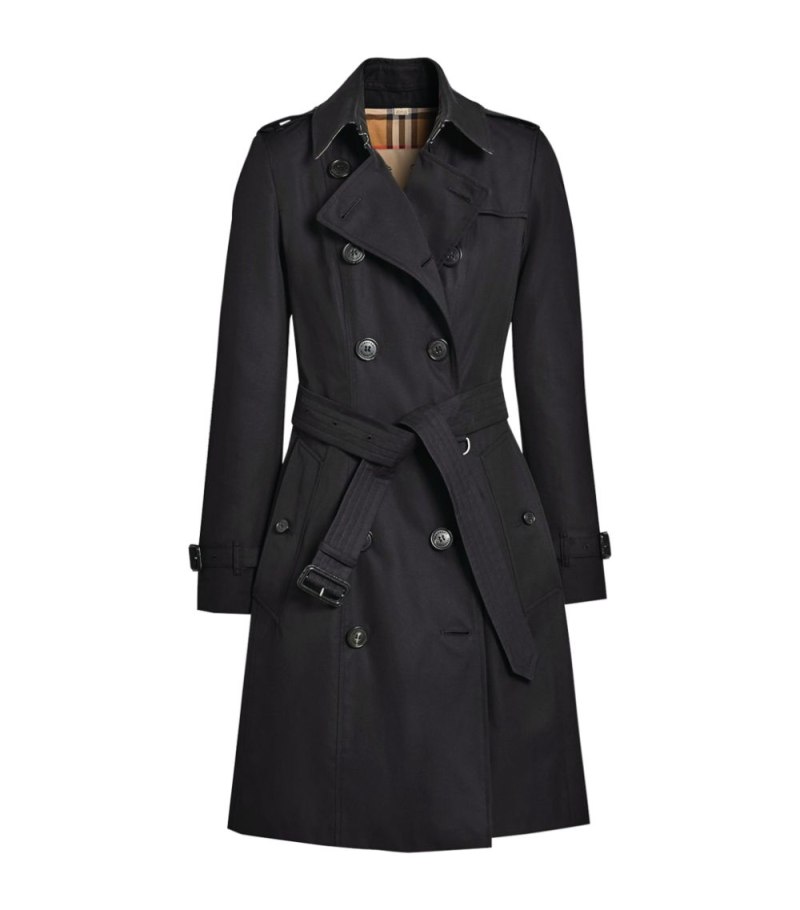 Trench Coat черный плащ